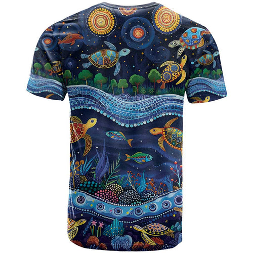 Australian Landscapes T Shirt Aboriginal Dreamtime Story