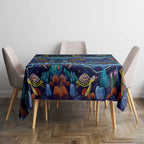Australian Landscapes Tablecloth Aboriginal Dreamtime Story