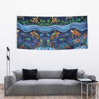 Australian Landscapes Tapestry Aboriginal Dreamtime Story