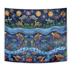 Australian Landscapes Tapestry Aboriginal Dreamtime Story