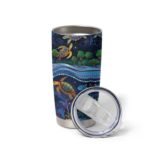 Australian Landscapes Tumbler Cup Aboriginal Dreamtime Story