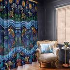 Australian Landscapes Window Curtain Aboriginal Dreamtime Story
