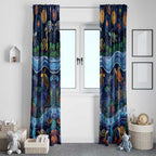 Australian Landscapes Window Curtain Aboriginal Dreamtime Story