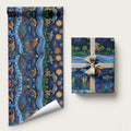Australian Landscapes Wrapping Paper Aboriginal Dreamtime Story - Aussie Hoodie