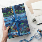Australian Landscapes Wrapping Paper Aboriginal Dreamtime Story - Aussie Hoodie