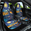 Australian Night Sky Landscape Car Seat Cover Aboriginal Dreamtime Story