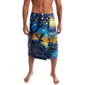 Australian Night Sky Landscape Lavalava Aboriginal Dreamtime Story