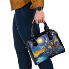 Australian Night Sky Landscape Shoulder Handbag Aboriginal Dreamtime Story