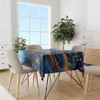 Australian Night Sky Landscape Tablecloth Aboriginal Dreamtime Story