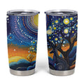 Australian Night Sky Landscape Tumbler Cup Aboriginal Dreamtime Story