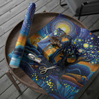 Australian Night Sky Landscape Wrapping Paper Aboriginal Dreamtime Story - Aussie Hoodie