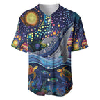 Heal Country Heal Our Nation Aboriginal Dreamtime Baseball Jersey