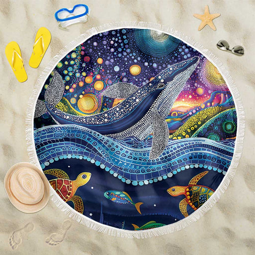 Heal Country Heal Our Nation Aboriginal Dreamtime Beach Blanket