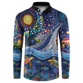 Heal Country Heal Our Nation Aboriginal Dreamtime Button Sweatshirt