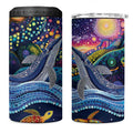 Heal Country Heal Our Nation Aboriginal Dreamtime 4 in 1 Can Cooler Tumbler