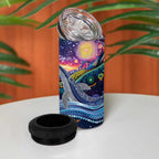 Heal Country Heal Our Nation Aboriginal Dreamtime 4 in 1 Can Cooler Tumbler