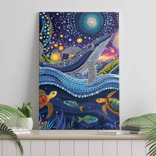 Heal Country Heal Our Nation Aboriginal Dreamtime Canvas Wall Art