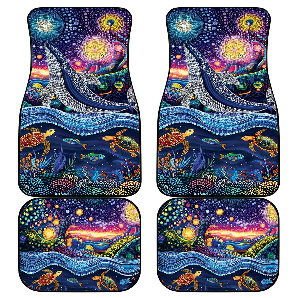 Heal Country Heal Our Nation Aboriginal Dreamtime Car Mats