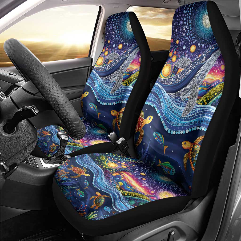 Heal Country Heal Our Nation Aboriginal Dreamtime Car Seat Cover