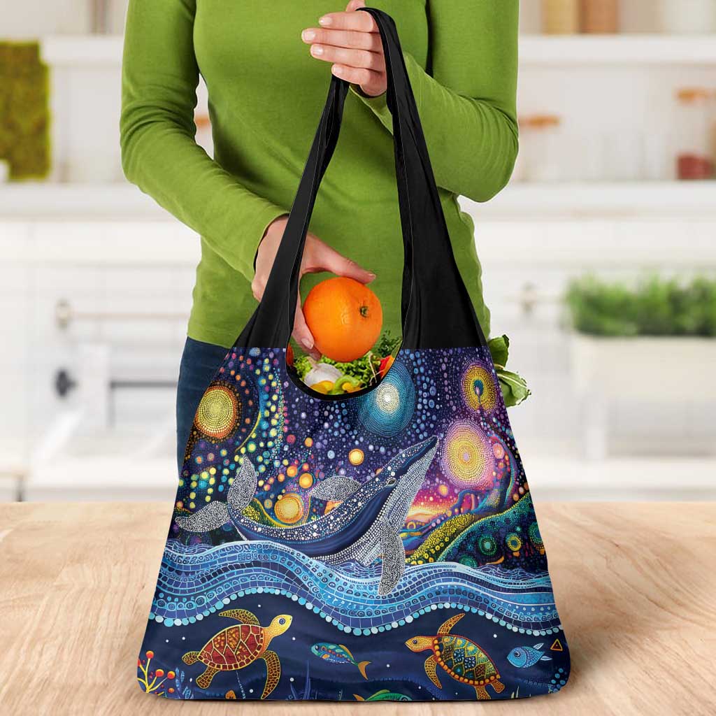 Heal Country Heal Our Nation Aboriginal Dreamtime Grocery Bag
