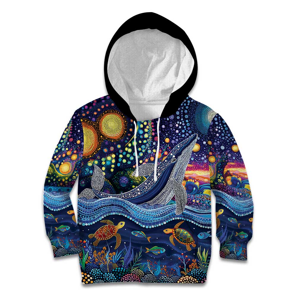Heal Country Heal Our Nation Aboriginal Dreamtime Kid Hoodie