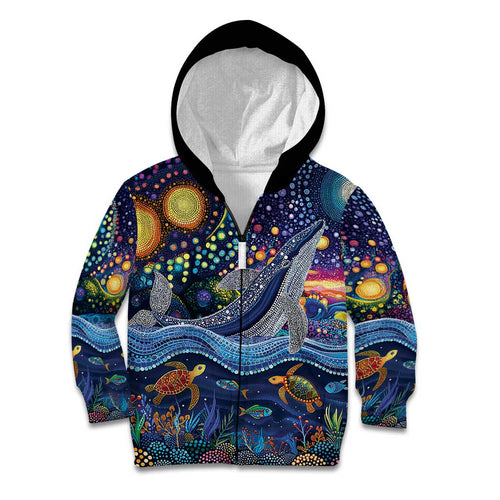 Heal Country Heal Our Nation Aboriginal Dreamtime Kid Hoodie