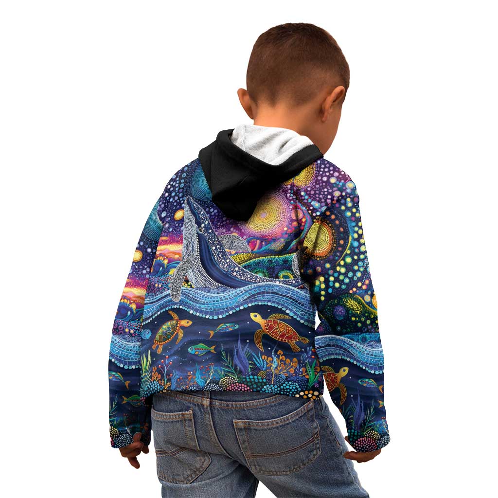 Heal Country Heal Our Nation Aboriginal Dreamtime Kid Hoodie