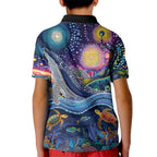 Heal Country Heal Our Nation Aboriginal Dreamtime Kid Polo Shirt