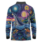 Heal Country Heal Our Nation Aboriginal Dreamtime Long Sleeve Polo Shirt