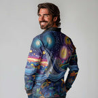 Heal Country Heal Our Nation Aboriginal Dreamtime Long Sleeve Polo Shirt