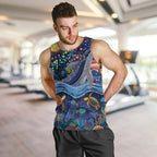 Heal Country Heal Our Nation Aboriginal Dreamtime Men Tank Top