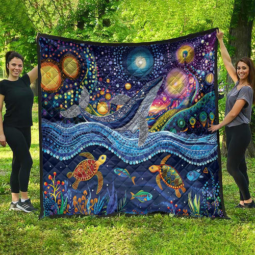 Heal Country Heal Our Nation Aboriginal Dreamtime Quilt
