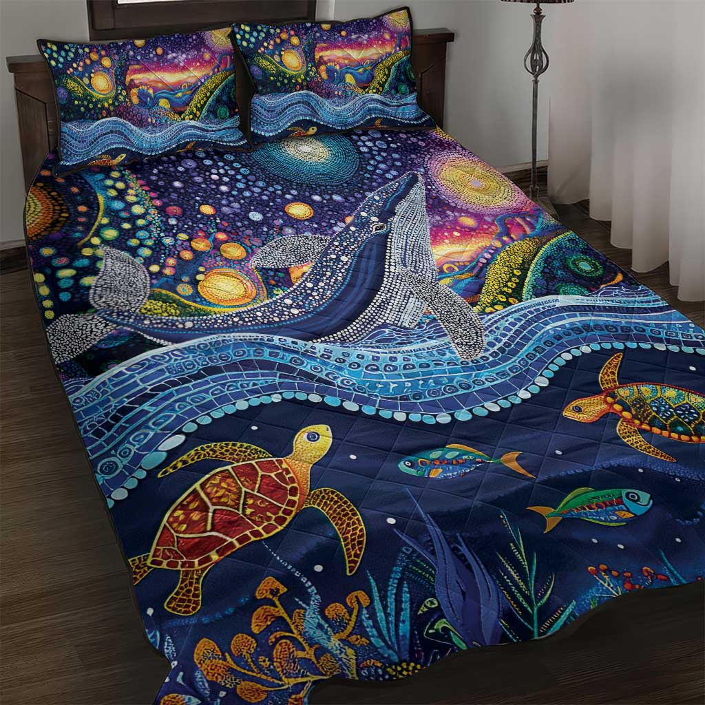 Heal Country Heal Our Nation Aboriginal Dreamtime Quilt Bed Set