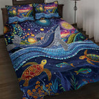 Heal Country Heal Our Nation Aboriginal Dreamtime Quilt Bed Set