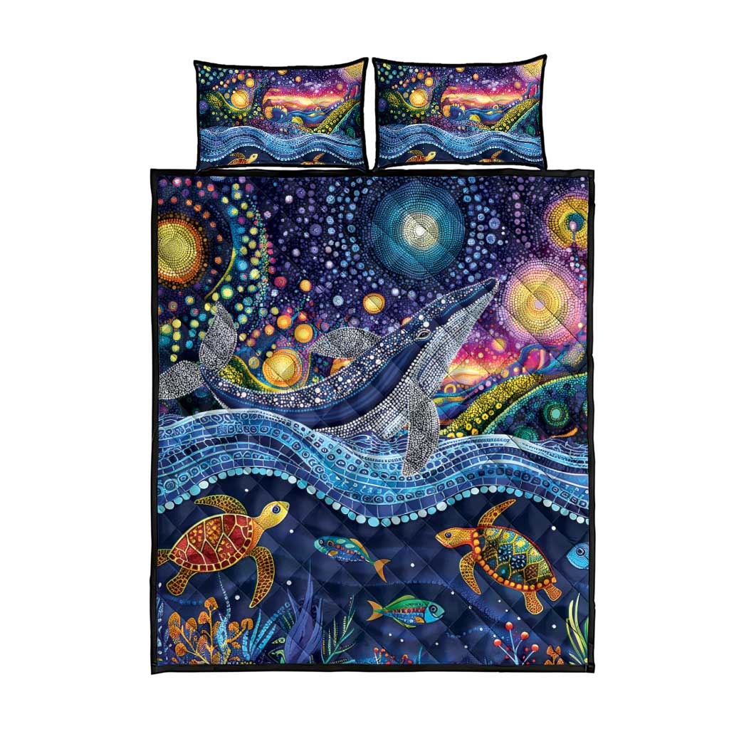 Heal Country Heal Our Nation Aboriginal Dreamtime Quilt Bed Set