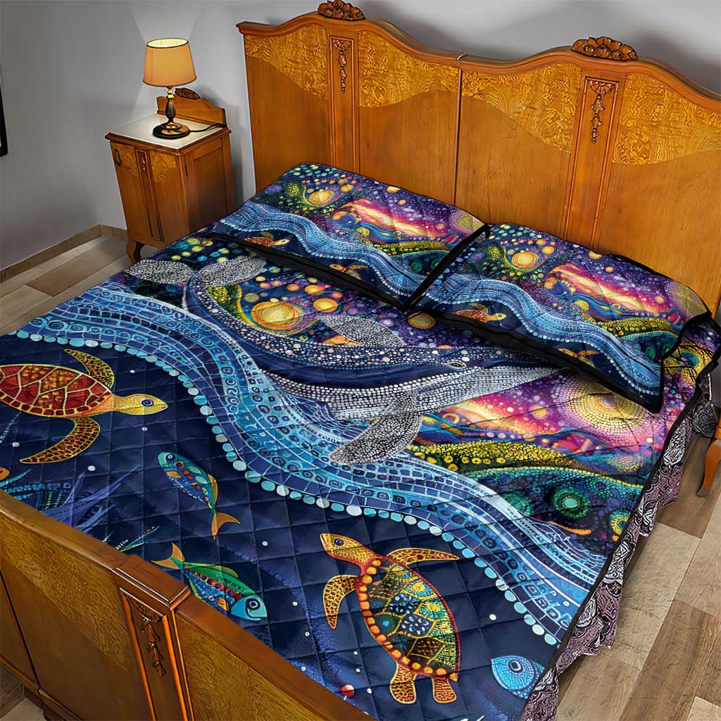 Heal Country Heal Our Nation Aboriginal Dreamtime Quilt Bed Set