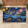 Heal Country Heal Our Nation Aboriginal Dreamtime Rubber Doormat