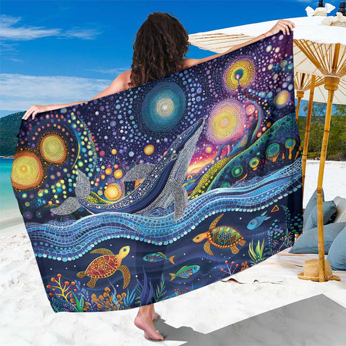 Heal Country Heal Our Nation Aboriginal Dreamtime Sarong