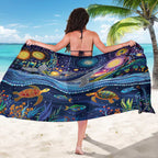 Heal Country Heal Our Nation Aboriginal Dreamtime Sarong