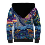 Heal Country Heal Our Nation Aboriginal Dreamtime Sherpa Hoodie