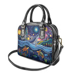 Heal Country Heal Our Nation Aboriginal Dreamtime Shoulder Handbag