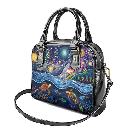 Heal Country Heal Our Nation Aboriginal Dreamtime Shoulder Handbag