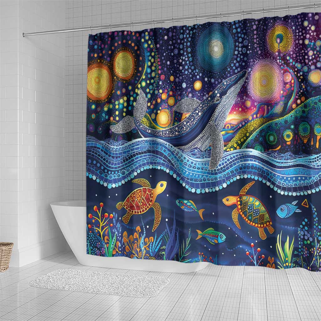 Heal Country Heal Our Nation Aboriginal Dreamtime Shower Curtain