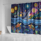 Heal Country Heal Our Nation Aboriginal Dreamtime Shower Curtain