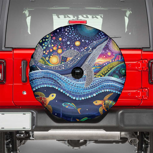 Heal Country Heal Our Nation Aboriginal Dreamtime Spare Tire Cover