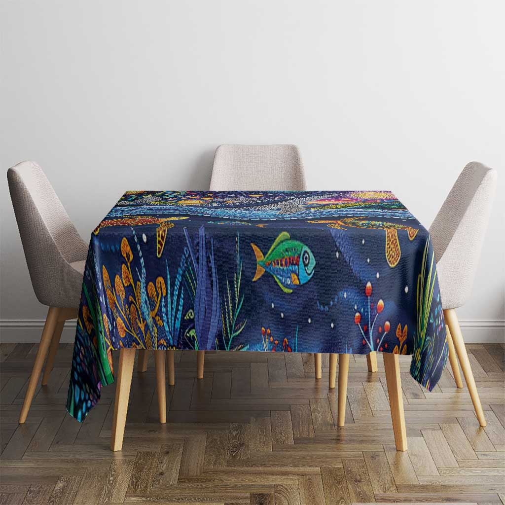 Heal Country Heal Our Nation Aboriginal Dreamtime Tablecloth