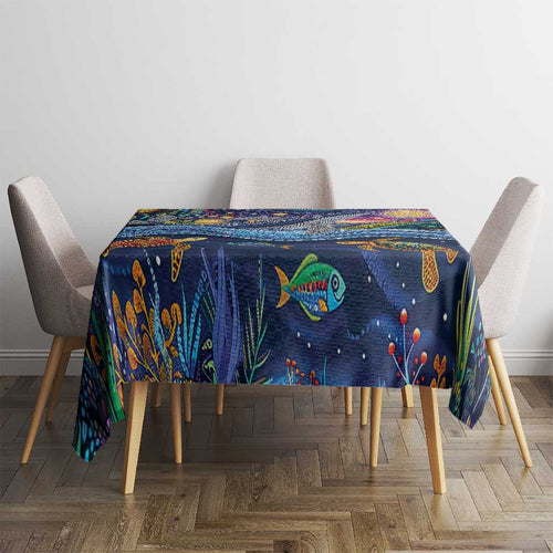 Heal Country Heal Our Nation Aboriginal Dreamtime Tablecloth
