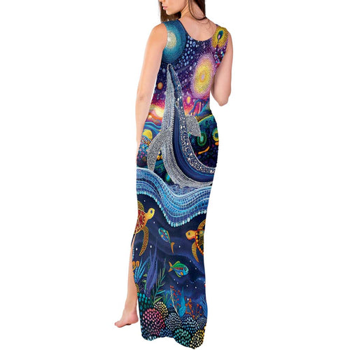 Heal Country Heal Our Nation Aboriginal Dreamtime Tank Maxi Dress