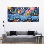 Heal Country Heal Our Nation Aboriginal Dreamtime Tapestry