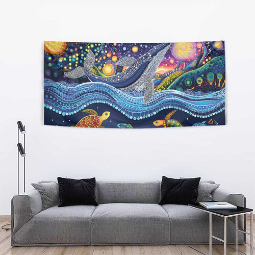 Heal Country Heal Our Nation Aboriginal Dreamtime Tapestry